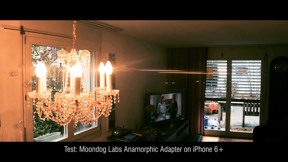 iPhone Anamorphic Test